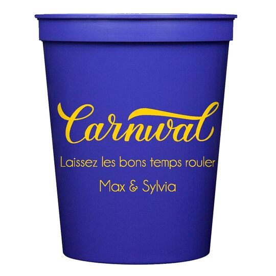 Script Carnival Stadium Cups